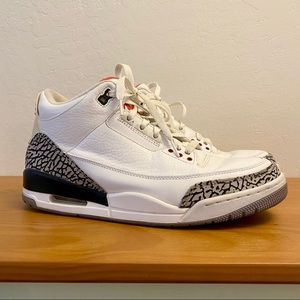Nike Jordan 3 White Cement sz 11